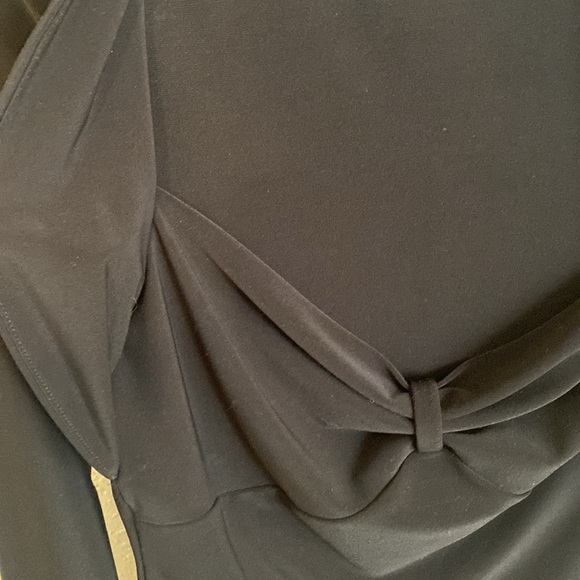 Vintage Y2K Sexy Black Built-In Bolero/Cardigan Top✨ - Picture 4 of 6